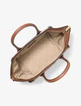 Avril Large Satchel Vanilla