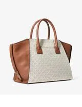 Avril Large Satchel Vanilla