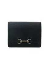 Carteira Compact Leather Black