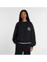 Sweatshirt Visibly Loved Crew Black