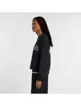Sweatshirt Visibly Loved Crew Black