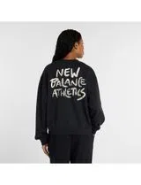 Sweatshirt Visibly Loved Crew Black
