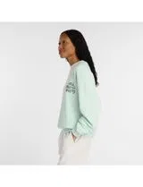 Sweatshirt Visibly Loved Crew Cosmic Jade