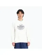 Sweatshirt Athletics Graphic Crew Sea Salt