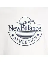 Sweatshirt Athletics Graphic Crew Sea Salt