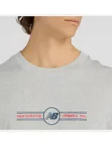 T-Shirt Logo Belt Athletic Grey