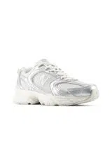 530 Silver Metallic Sneakers