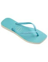 Chinelos Square Glitter Blue