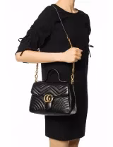 GG Marmont Small Top Handle Bag