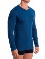 Pack 3 Camisolas Interiores Preto-Cinzento-Azul