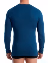 Pack 3 Camisolas Interiores Preto-Cinzento-Azul
