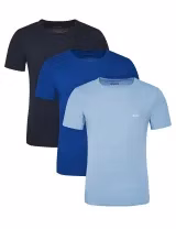 Pack 3 T-Shirts Interiores Azul