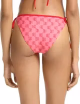 Cuecas Biquini com atilhos laterais Rosa