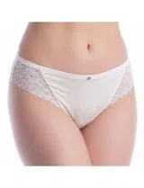 Cuecas clássicas com laço Branco