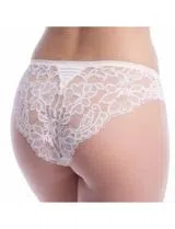 Cuecas clássicas com laço Branco