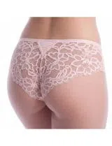 Cuecas clássicas com laço Rosa claro