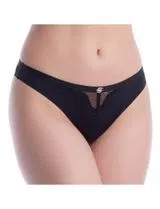 Cuecas clássicas com laço Preto