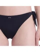 Cuecas Biquini com atilhos laterais Preto