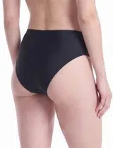 Cuecas Biquini Cintura Subida Preto