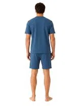 Calções de desporto Azul