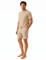 T-Shirt Regular Fit Bege