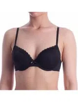 Soutien com laço Preto