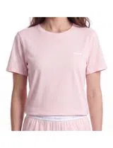 T-Shirt de pijama Relaxed Fit Rosa claro
