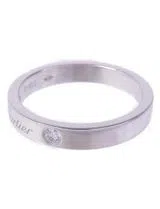 Anel C de Cartier 2 diamantes