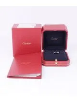 Anel C de Cartier 2 diamantes