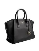Avril Leather Satchel Bag