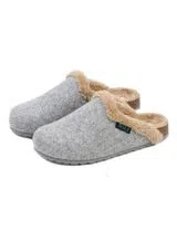 Dreamer Felt Grey Kids Clogs