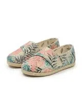 Alpercatas Raw Print Jungle Pink para Niños
