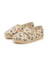 Alpercatas Print Flowers Nude Kids