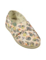 Alpercatas Print Flowers Nude Kids