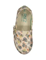 Alpercatas Print Flowers Nude Kids