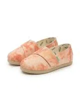 Coral Tie Dye Espadrilles Kids