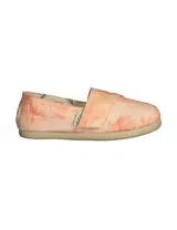 Coral Tie Dye Espadrilles Kids