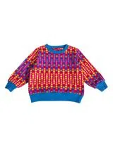 Sweatshirt Dots Multicor