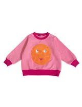 Sweatshirt Dots Fuschia
