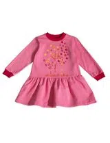 Vestido Folktales Rosa