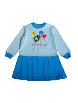 Vestido Flutter Multicor