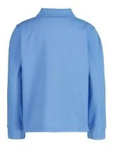 Long Sleeve Blue Polo