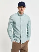 Camisa Slim Oxford Verde