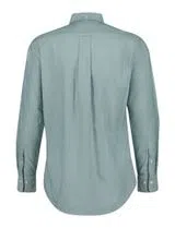 Camisa Slim Oxford Verde