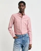 Red Slim Oxford Shirt
