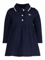 Long Sleeve Blue Dress
