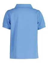 Polo Shield Piqué Bleu