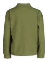 Long Sleeve Green Polo