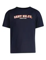 Camiseta Gráfica Azul