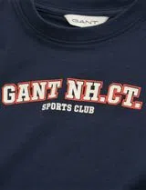 Camiseta Gráfica Azul